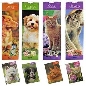 2026 Slimline Wall Calendar Month to View and Matching Diary Choose Design - Picture 1 of 7
