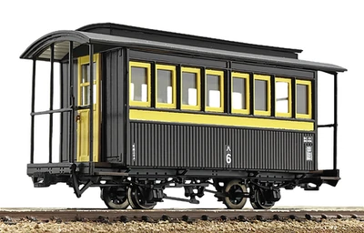 HOn30/HOe Scale Kubiki Railway Ha-6 Narrow Gauge Passenger Car Kit H0e 009 Coach - Image 1 of 4