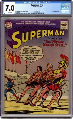Superman #112 CGC 7.0 1957 1478361024 - Image 1 of 2