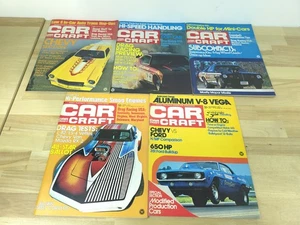 CAR CRAFT Magazine 1973 Lot Of 5 Issues Drag Racing Muscle Vintage Hot Rod - Picture 1 of 12