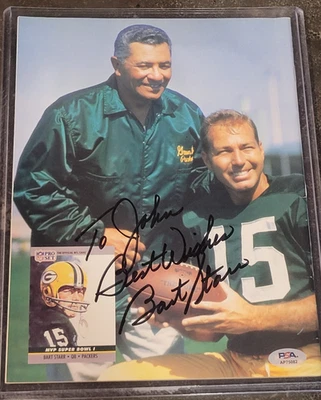 1991 Beckett Football Monthly Autographed by Bart Starr. PSA/DNA Authenticated! - Image 1 of 4