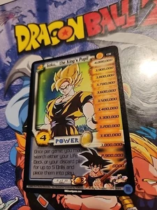 GOKU, THE KING'S PUPIL LIVELLO 4 DBZ DRAGON BALL Z Limited LP senza pellicola - Foto 1 di 2