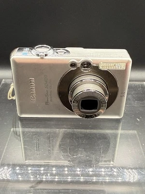 佳能 PowerShot SD400 数码 ELPH 相机电池,SD 卡-无充电器 - 已测试 — 第 1/4 张图片