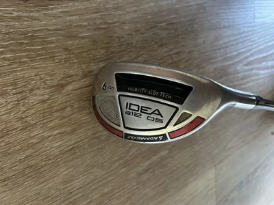 Adams Idea A12 OS 6 Iron Hybrid Stiff Garafalloy Pro Launch Blue - Image 1 of 4