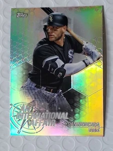 2018 Yoan Moncada Topps Chrome Update International Affair #IA-YM White Sox - Picture 1 of 2
