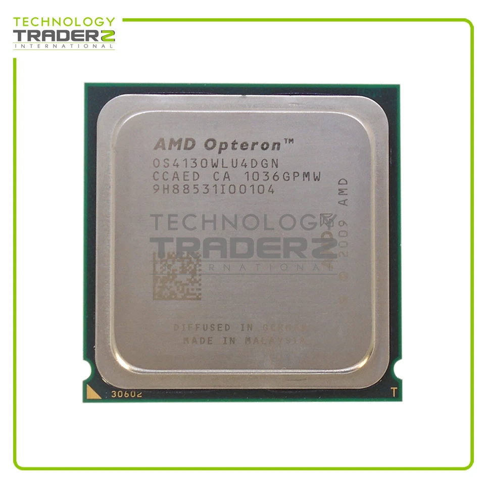 LOT OF 2 OS4130WLU4​DGN AMD Opteron 4130 4-Core 2.6GHz 6MB 75W Processor **New** - Image 1 of 1