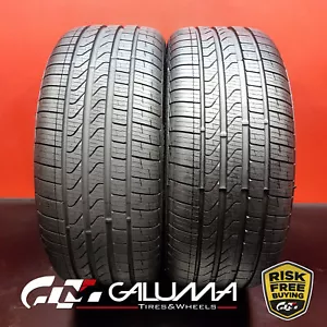 Set of 2 Tires LikeNEW Pirelli Cinturato P7 All Season Run Flat 225/40R18 #86009 - Picture 1 of 17