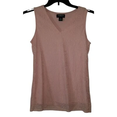 Blusa Liz Claiborne Career Rosa Talla ST Foto 1 de 4
