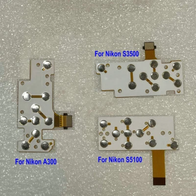 Camera Function Menu Key Button Flex Cable FPC for Nikon A300 S3500 S3400 S5100 - Image 1 of 4