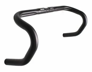 ZOOM DR-AL-48B Road Bike Aluminum Drop Handlebar, 25.4mm x 420-440mm, Black - Picture 1 of 3