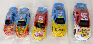 Lot of 5 2008 Cereal Box Toy NASCAR #43 Die Cast 1/64 Cars New - Picture 1 of 9