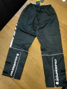Rare Water Proof Muddy Fox High Reflective Resolution Nite Cycling Over Trousers - Picture 1 of 8