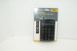 Targus Ultra Mini USB Keypad USB Port Connector Plug Play PC MAC 10 Key PAUK10U - Picture 1 of 4