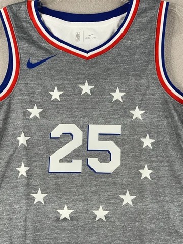 Ben Simmons Philadelphia 76ers Nike City Edition Swingman Jersey Men's Medium Cover