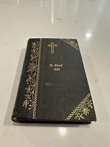Antique 1913 Gesangbuch (hymnal, Songbook) Small Germany German H Stock - Picture 1 of 11