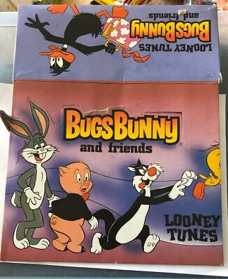 BUGS BUNNY & FRIENDS Bubble Gum COUNTER BOX EMPTY   1985 - Image 1 of 3
