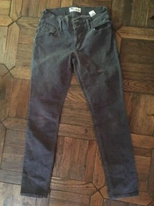 Old Navy The Rock Star Gray Corduroy Pants, Big Kids Size 8 - Picture 1 of 4