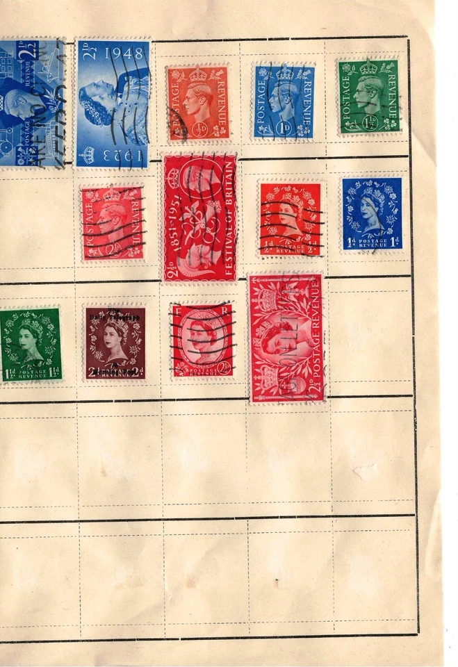 Worldwide  Very Fine Used Stamps Hinged on List #79 - Image 1 of 1