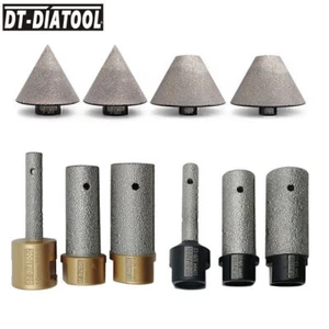 10/20/25mm 51/82mm Diamond Finger Milling Bits Hole Cutters Cone Chamfer Drill - Picture 1 of 16