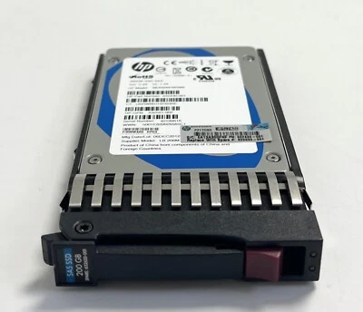 HPE 200GB 6G SAS 632502-B21 MLC SFF (2.5-inch) Enterprise Mainstream SSD - Image 1 of 2