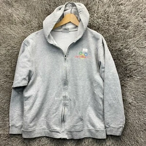 Sudadera con Capucha Walt Disney World Hombre Talla XL POR FAVOR LEER Gris Cremallera Completa - Imagen 1 de 11