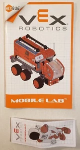 HexBug Vex Robotics Mobile Lab  ** Instruction Manual ONLY ** - Foto 1 di 2