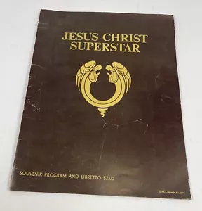Jesus Christ Superstar programma souvenir e libretto 1971 - Foto 1 di 4