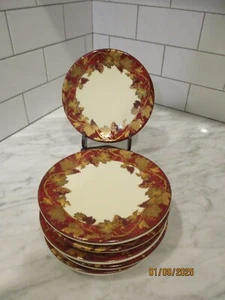 (6) Crate and Barrel VOLANTE Appetizer or Bread And Butter Plates 6 Inches Italy - Picture 1 of 6