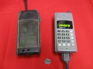 Motorola Tele TAC 250 Analog Cell Phone Vintage green LED Tested Working - Picture 1 of 10