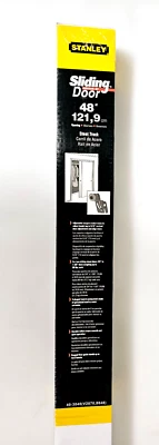 НОВЫЙ! Комплект фурнитуры для раздвижной двери шкафа Stanley ByPass 48 дюймов стальная направляющая 40-3040 - Изображение 1 из 4