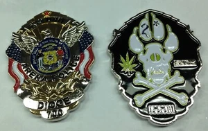 Arena WI K-9 Unit Custom Police Coin - Picture 1 of 3