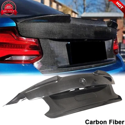 For BMW 2 Series F87 M2 M2C 2016-2020 DRY CARBON FIBER Rear Trunk Lid Boot Cover - Image 1 of 4