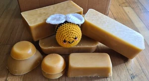 100% Pure Natural Bees Wax Organic Beeswax Blocks 1kg - Picture 1 of 7