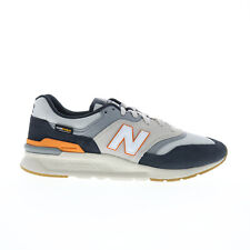 New Balance 997H CM997HGO Mens Gray Suede Lace Up Lifestyle Sneakers Shoes