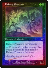 Urborg Phantom FOIL Invasion PLD Black Common MAGIC GATHERING CARD ABUGames