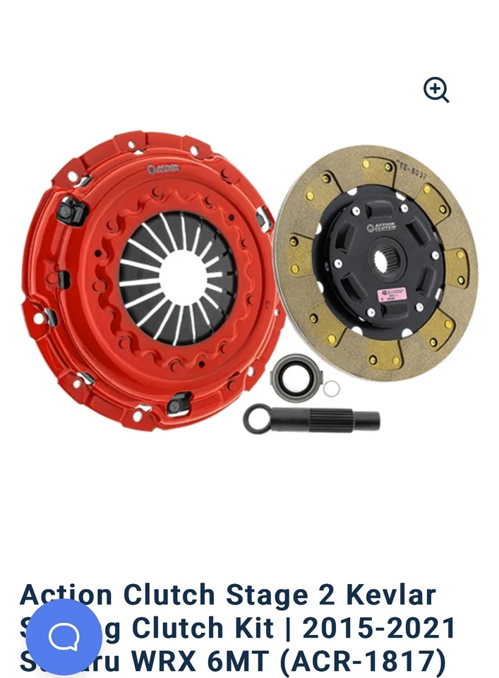 2015-2021 Subaru WRX Stage 2 Kevlar Clutch(made With Kevlar) - Image 1 of 3