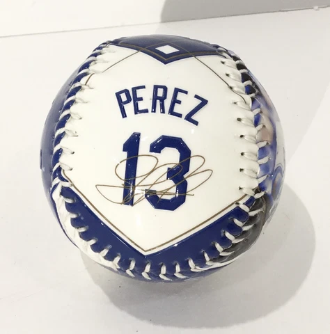 Salvador Perez Kansas City Royals MLB Baseball Official Team Store Photo 2022 Cover