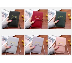 Womens Ladies Envelope Leather Wallet Card Button Clutch Purse Long Handbag Bag - Picture 1 of 18