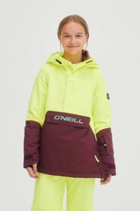 O'Neill Yellow/Maroon Anorak Jacket (Size: US 10 Kids **Chest: 29" - 31")) - Picture 1 of 4