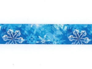 Christmas Snow and Ice World 7/8" Grosgrain Ribbon - Picture 1 of 1