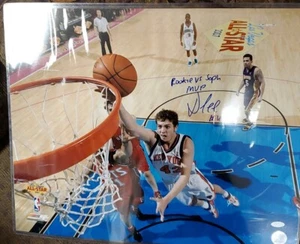 NY KNICKS David Lee Autograph 16x20 Photo ROOKIE VS SOPH MVP STEINER COA - Picture 1 of 4