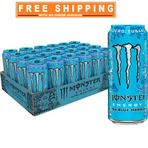 Monster Energy Ultra Blue Hawaiian, 16 fl. oz., 24 pk. - Picture 1 of 5