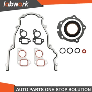 Labwork Timing Chain Cover Water Pump Gasket Main Seal For GM LS1 4.8L 5.3L 5.7L - Picture 1 of 13