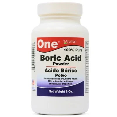 Arymar Multi-Use Boric Powder (Granulated)- Eco-Friendly Cleaning Solution, 8oz
