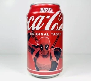 Marvel Coca Cola Deadpool Can UNOPENED - Original - Picture 1 of 3