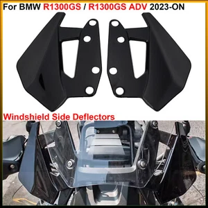 2 Piece Front Windshield Side Deflectors - For BMW R1300GS / R1300GS ADV 2023-ON - Picture 1 of 15
