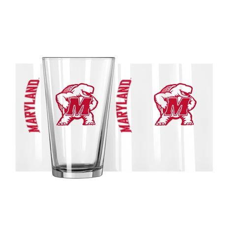 Maryland Terrapins 16oz. Team Wordmark Game Day Pint Glass Cover