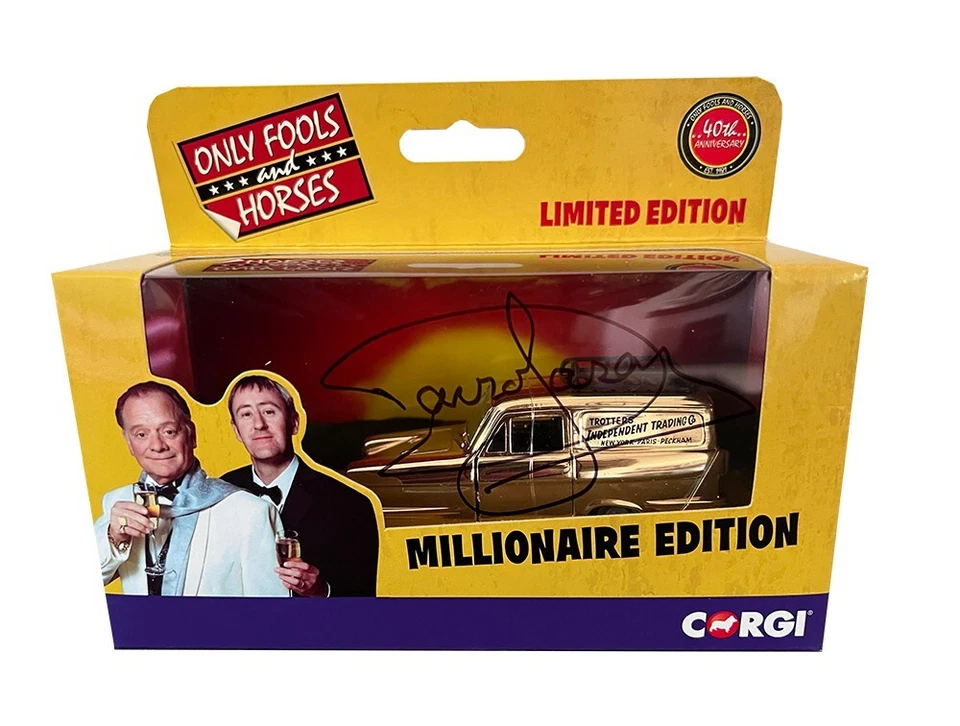 Corgi CP85801 Only Fools & Horses Millionaire Edition Reliant Regal Gold Van