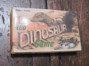 VTG RARE RADIO SHACK LCD DINO WARS HANDHELD GAME 60-2236 1990’S ORIGINAL BOX - Picture 1 of 11
