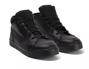 Kickers Junior Jungen Schulschuhe Tovni Hi Doppelzunge schwarz Leder UK 6 - EU39 - Bild 1 von 6